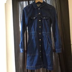 Topshop Moto denim dress